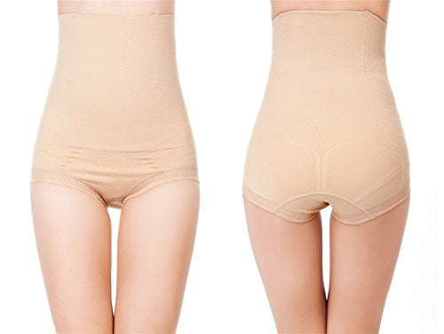 Pop Fashion Womens Shapewear Panties Bodysuit Body Shaper High Waist Tummy Control Seamless Strapless Slimming Panty Briefs