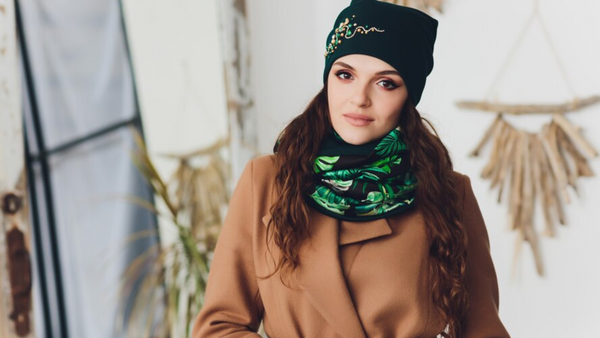 How to Wear Scarves with Different Necklines