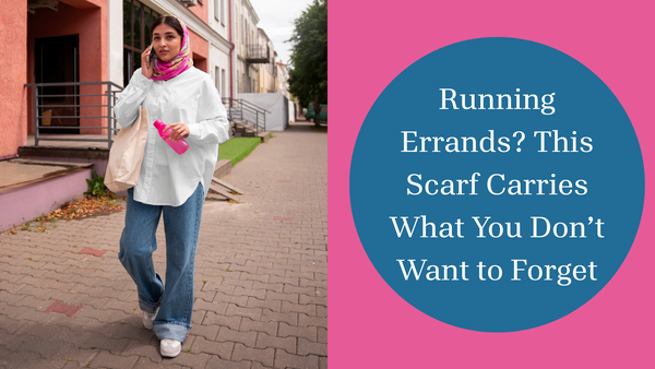 Running Errands? This Scarf Carries What You Don’t Want to Forget