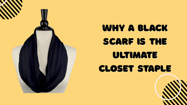 Why a Black Scarf Is the Ultimate Closet Staple
